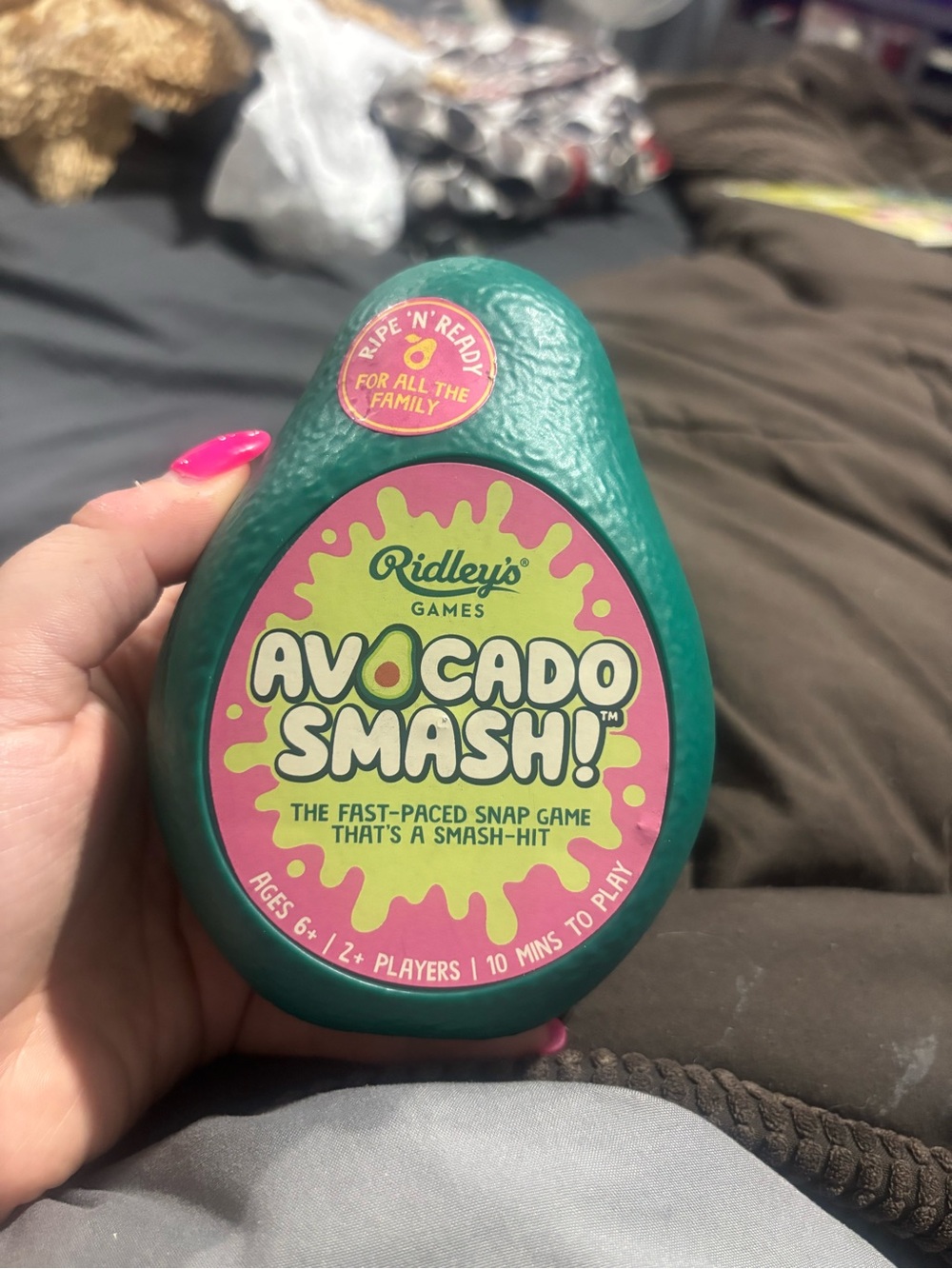 Avocado Smash! Fast-Paced Kids Card Game - Green